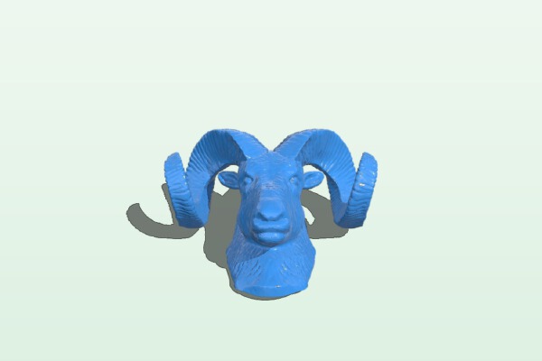 Dodge Ram Scooter Hood Ornament | 3d print model