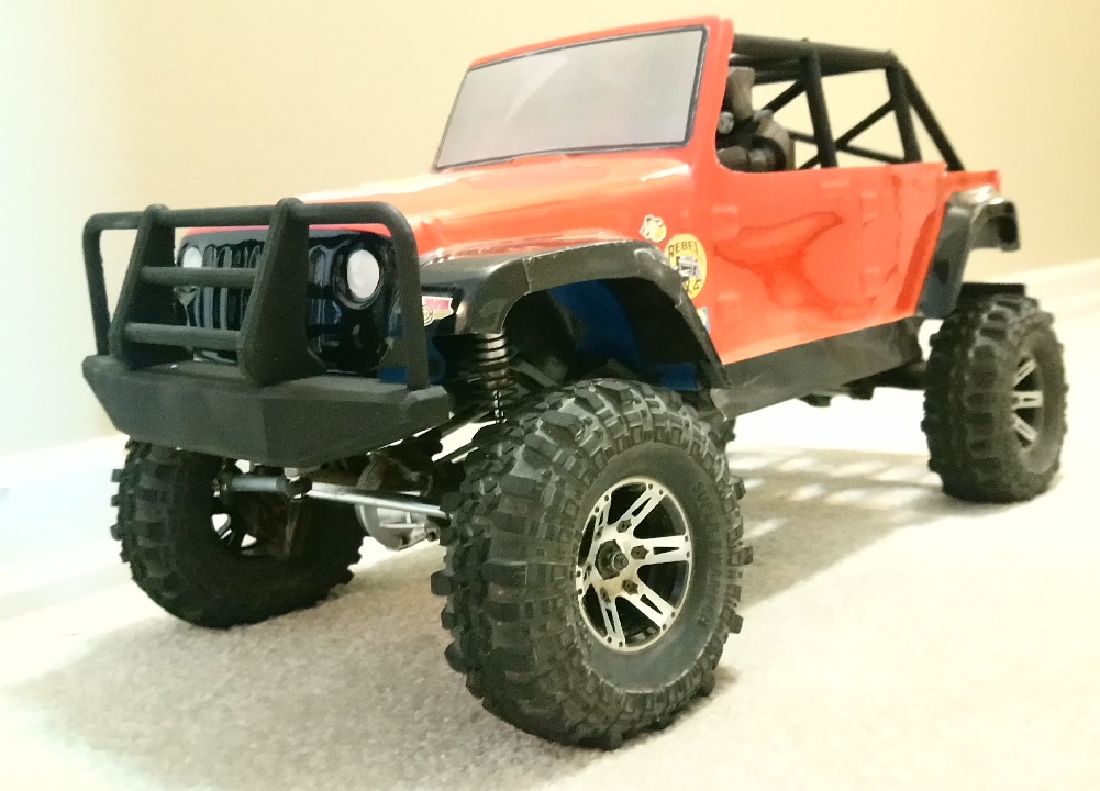 Redcat Gen 8 Jeep Heavy Duty Bumper (SCX10 Clone Compatible)