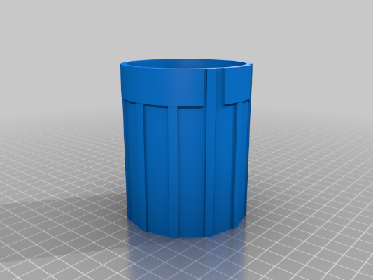 Small Trash Can (Lego look like) | 3d print model