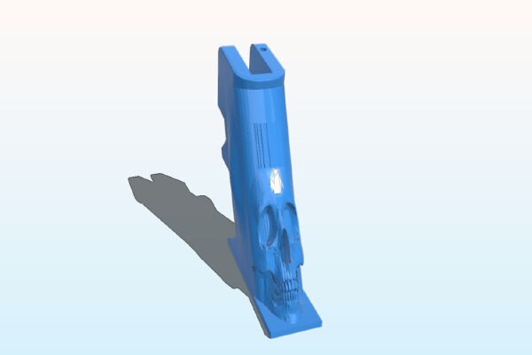 AR skull handle | 3d print model