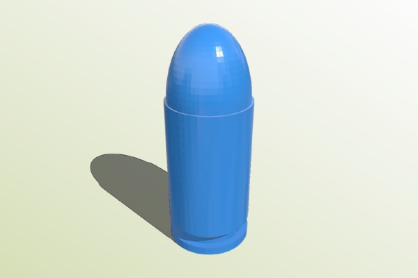 Fallout Pipegun bullet | 3d print model