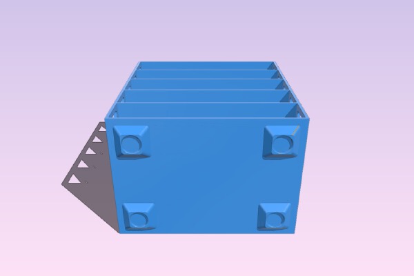 tray_parts_holder_rmx | 3d print model