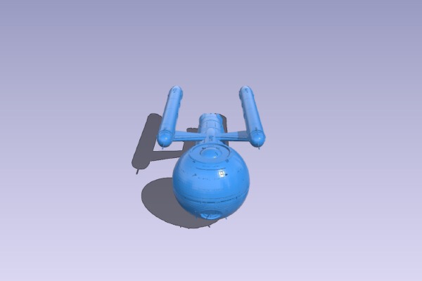 Star Trek Daedalus 1:2000 | 3d print model
