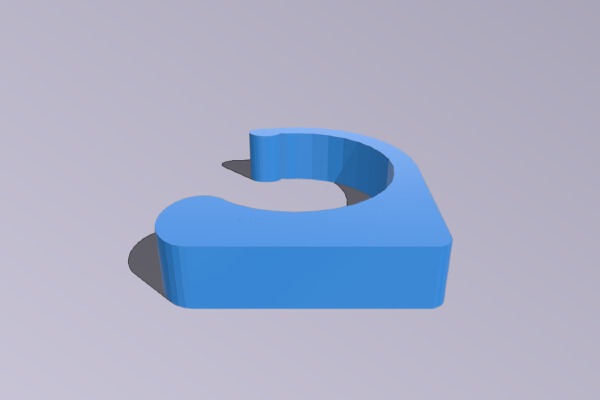 Magnetic Phone Mount for Gym equipment | 3d print model