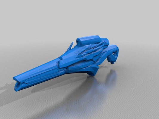 Needle Rifle [Halo Reach] FIXED | 3d print model