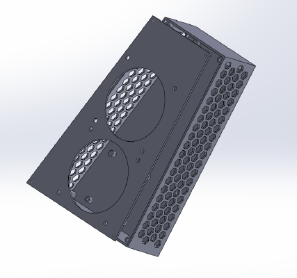 anet a8 case for motherboard 2 mosfet and pizero | 3d print model