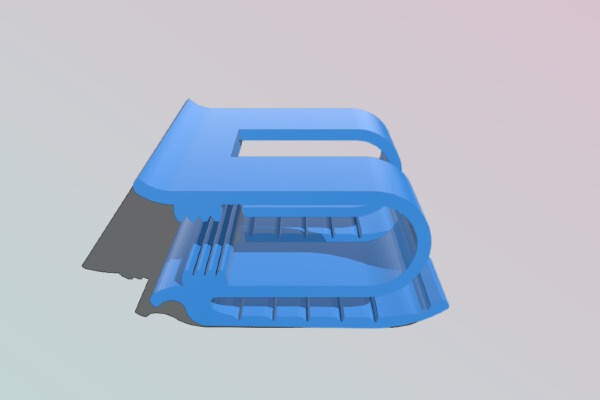 sunglasses holder car | 3d print model