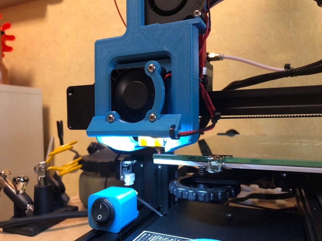 Led Stripe Holder for Petsfang Ender3_CR-10