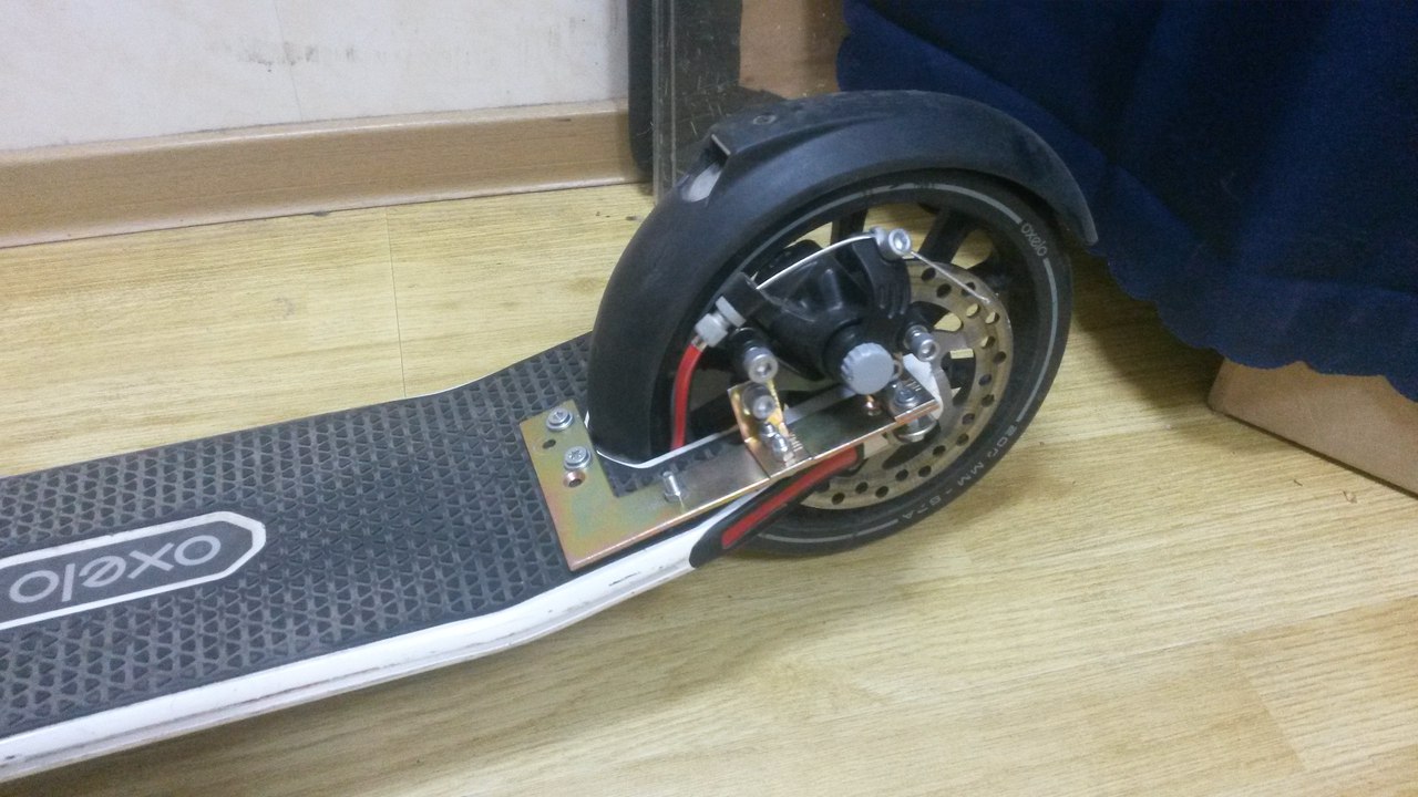 Full parts for DiskBrake Oxelo9 with 120mm diskbrake