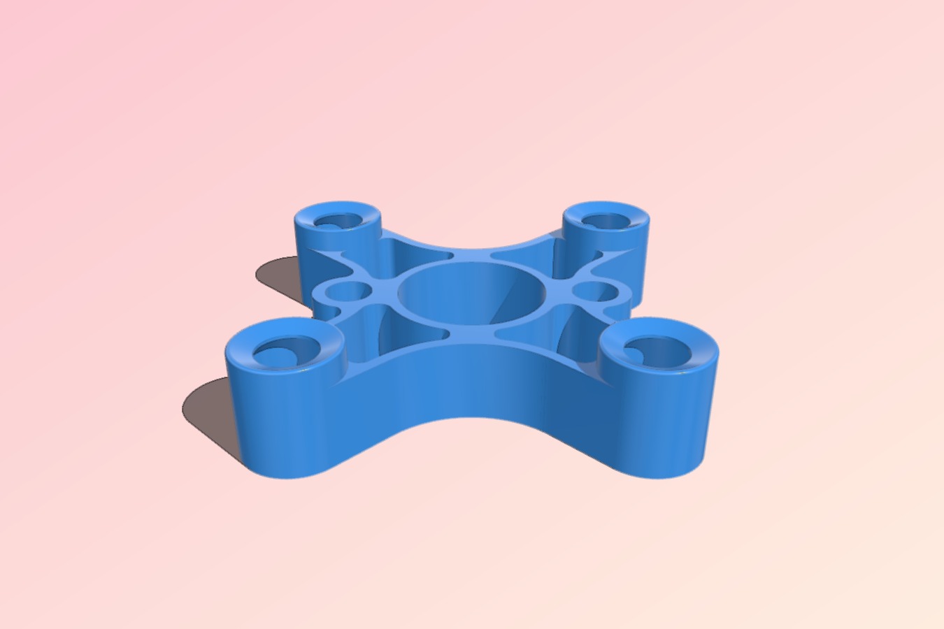 Zenmuse H3-3D_H3-2D Upper plate for DJI Phantom 1