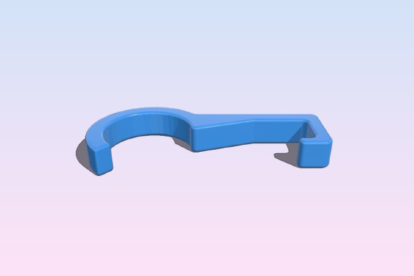 Motorcycle parking Handbrake | 3d print model