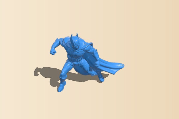 Batman in action | 3d print model
