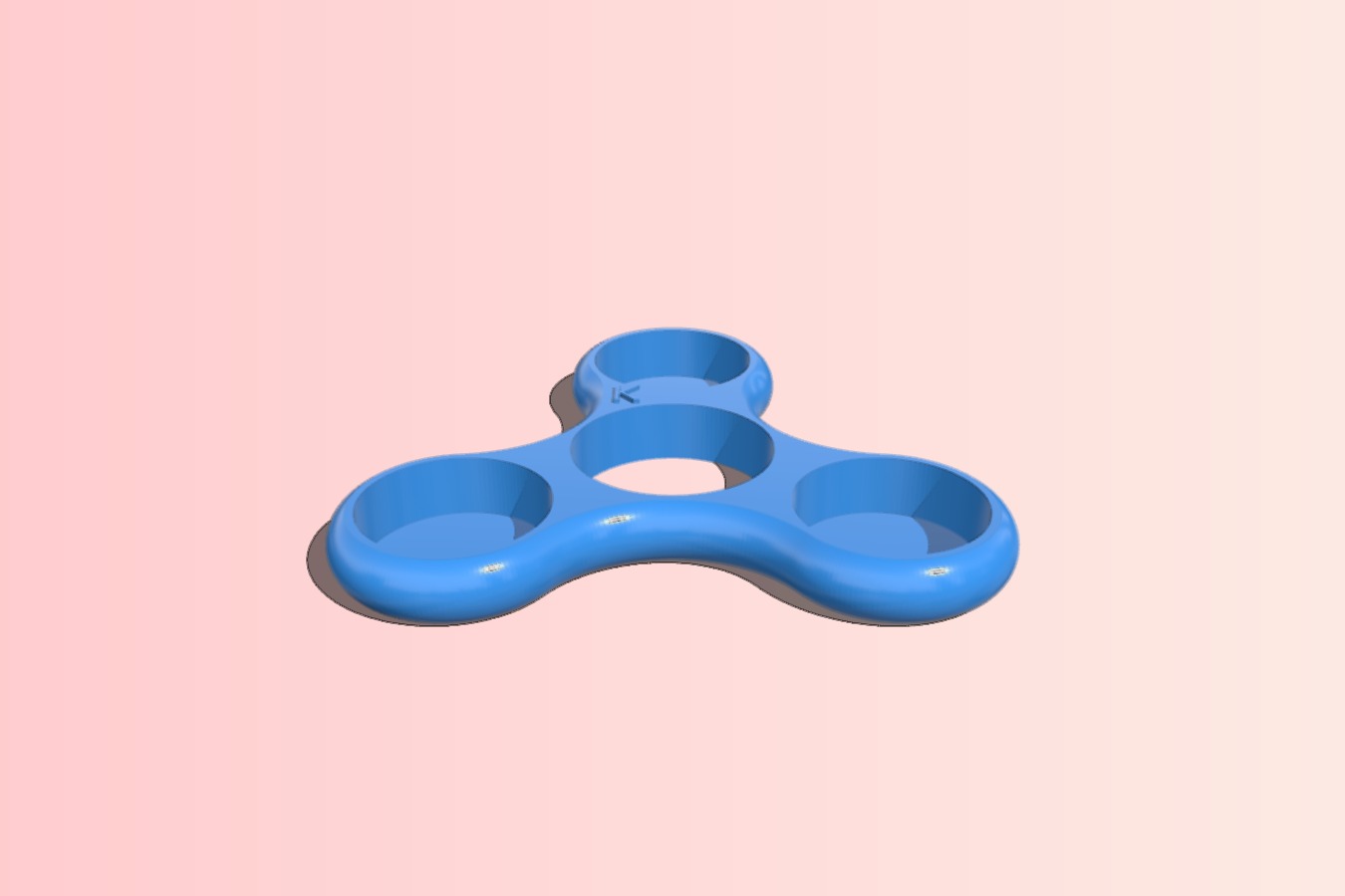 Fidget spinner with pennies