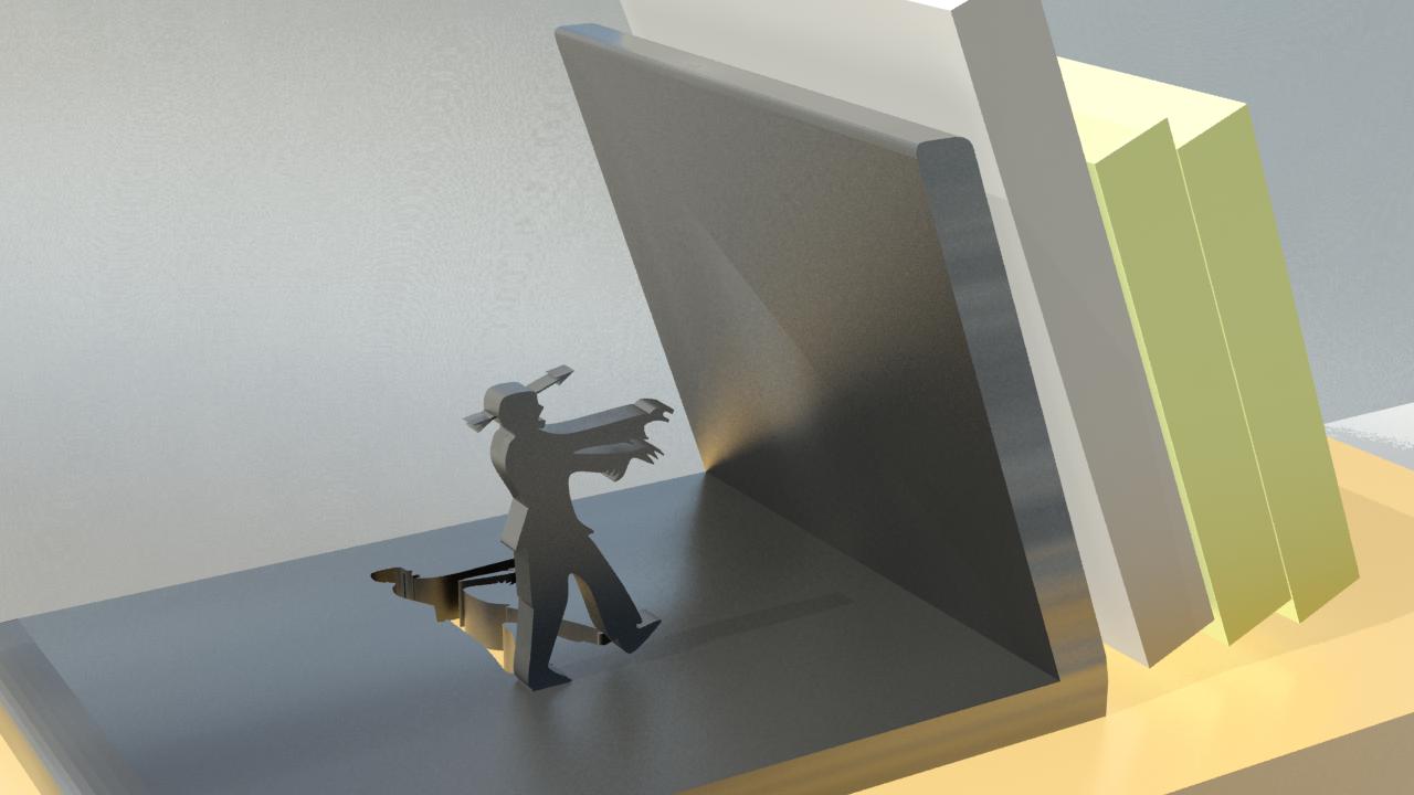 book holder stand v3