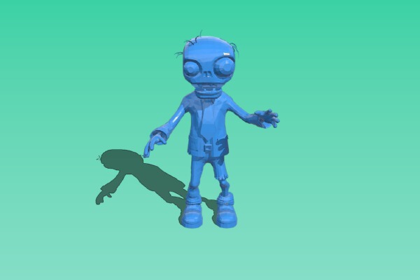 Man zombie pencil holder | 3d print model