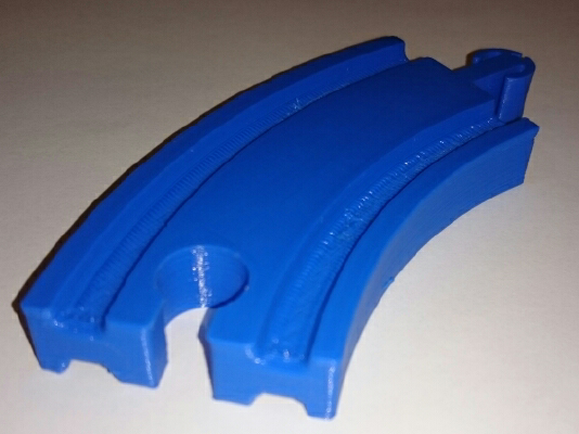 Train Tracks Curved - Ikea _ Kmart (AU) Compatible | 3d print model