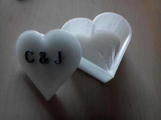 Heart box-Caja Corazón | 3d print model