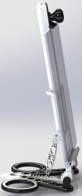 Creative Table Easel, suitable for A3-A5 canvases, adjustable_collapsible | 3d print model