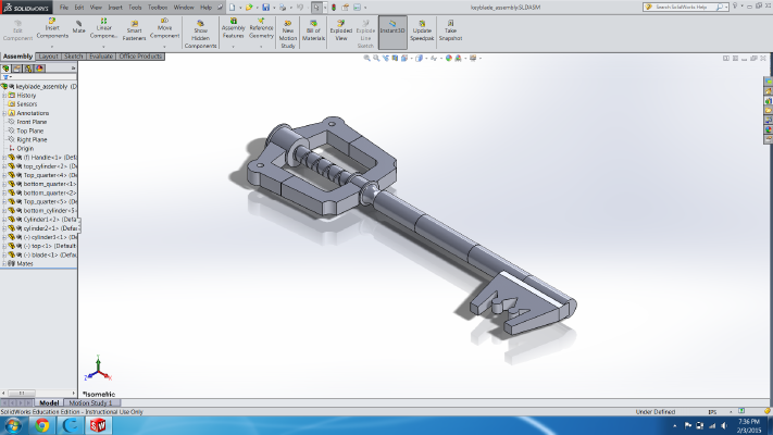 Keyblade | 3d print model
