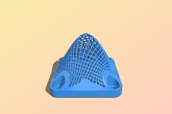 lattice mechanical part | 3d print model