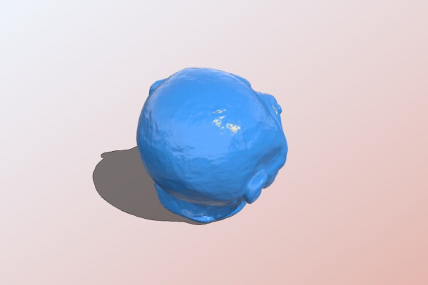 3D Scan - Creature Head | 3d print model
