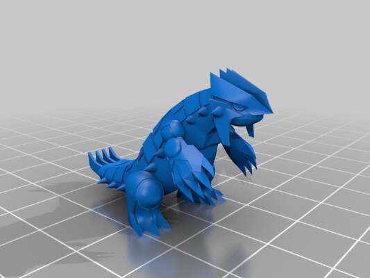 Groudon (converted and repaired) | 3d print model