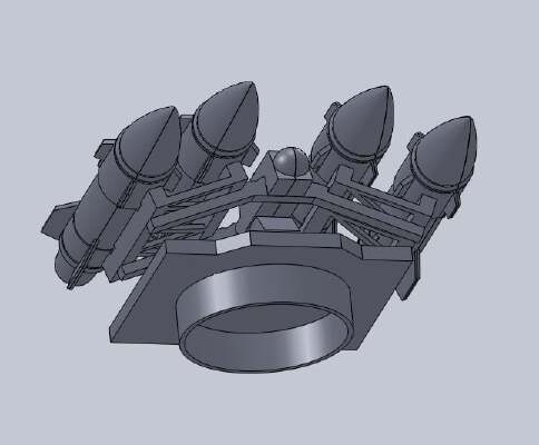 Mobile Missile Launcher Convert Set | 3d print model