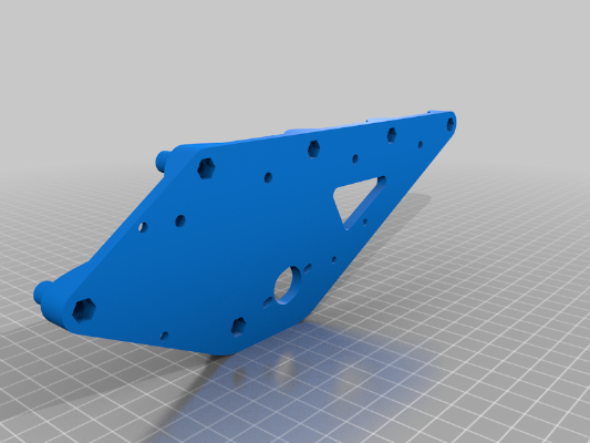 rc speed tank mod with belt | 3d print model