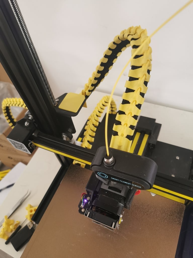 Spine Cable Chain For Ender 3 V2 _ Sprite Pro