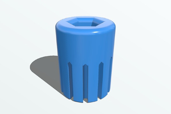 Enhanced Valve Removal Tool for Scuba Wing BCD | 3d print model