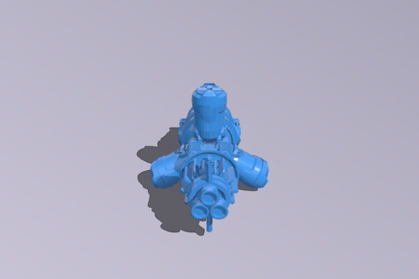 Argo spaceship | 3d print model