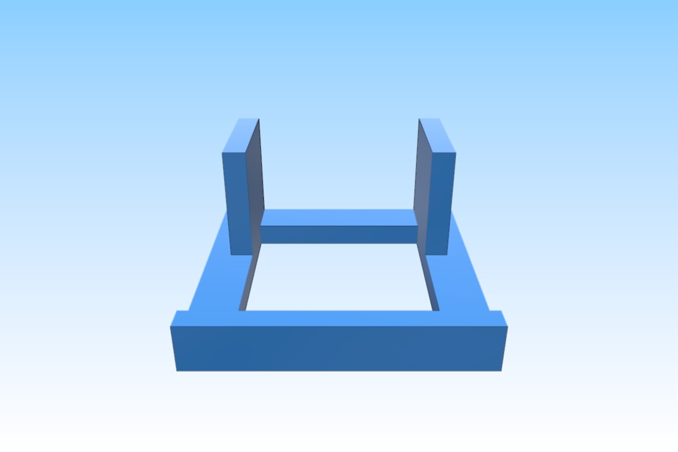 Moto X cell phone stand - landscape orientation