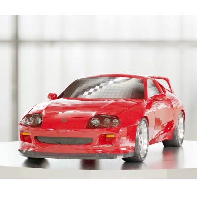 Toyota Supra JZA80 | 3d print model