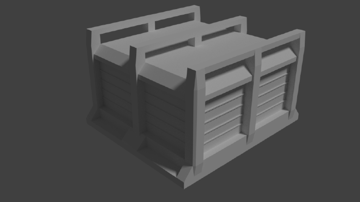 First Order Hanger Generator 1:72 | 3d print model