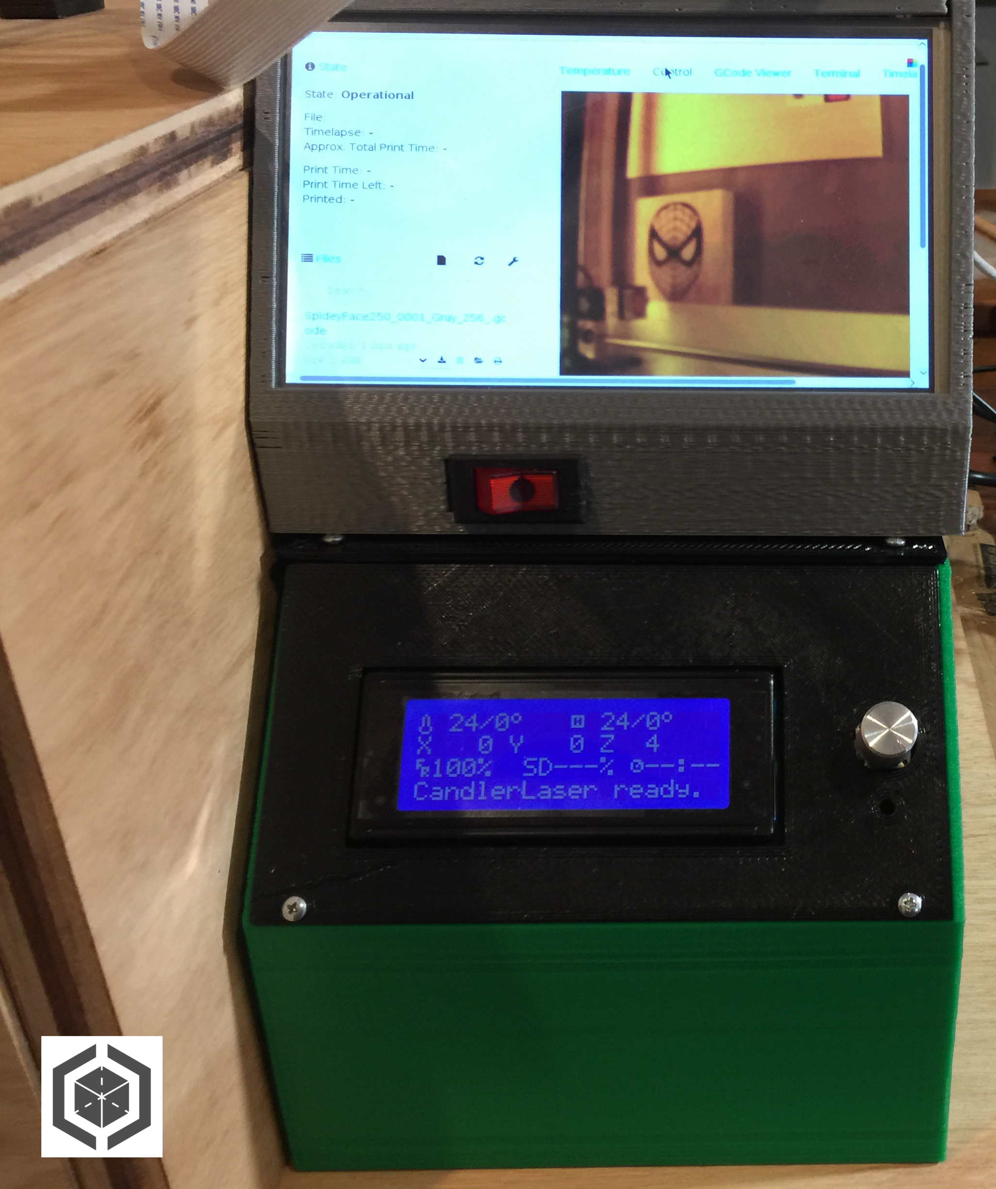 Laser Engraver (Or 3D Printer) Controller Box