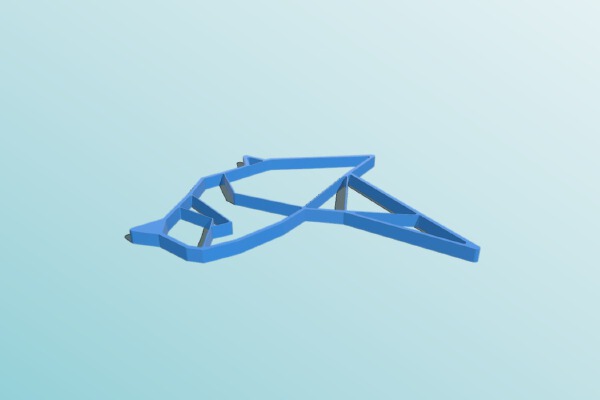 Customizable Origami Bird | 3d print model