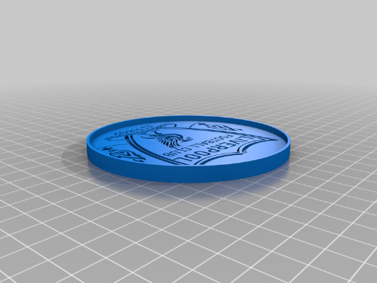 Liverpool Coaster | 3d print model