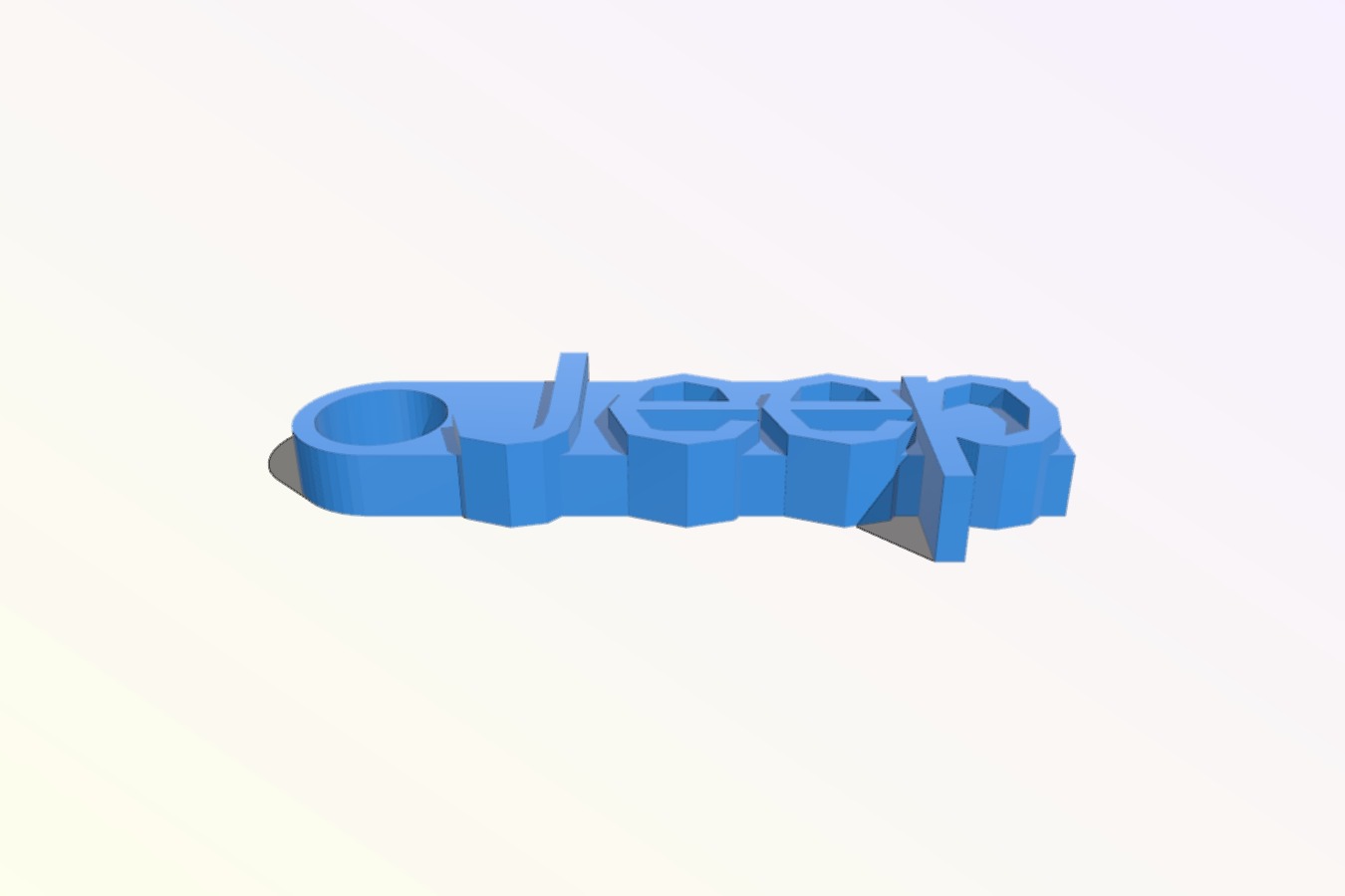 Jeep Keychain