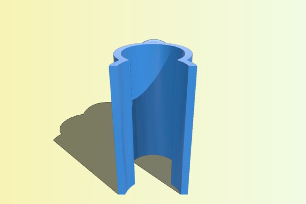 Greenhouse 3_4 pvc pipe attachmentings | 3d print model