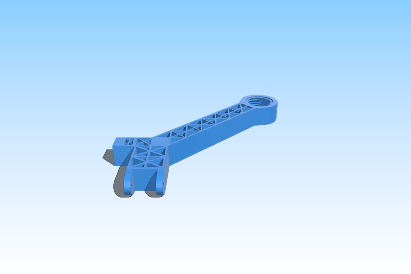 Ender 3 V2 Side Spool Holder with Bearing Arm