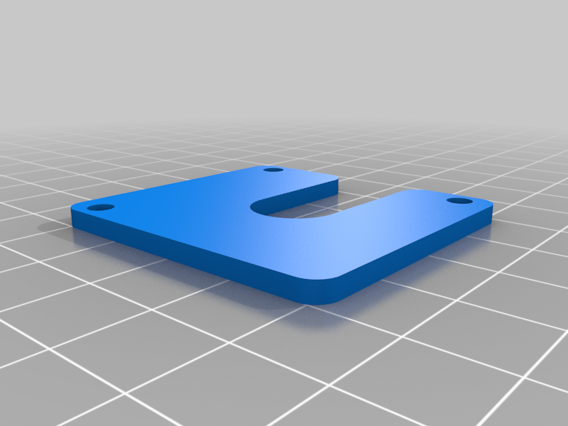 Creality-Hemera Aluminium Backing Plat