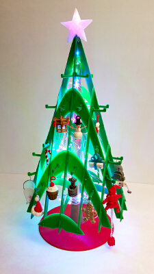 Christmas Tree + Advent Calendar Ornaments | 3d print model