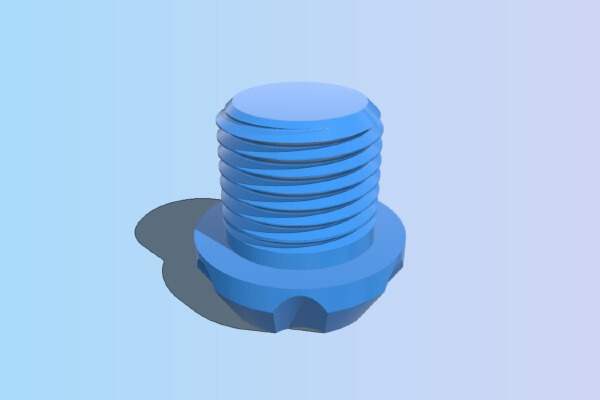 Boltable Hadron Foot | 3d print model