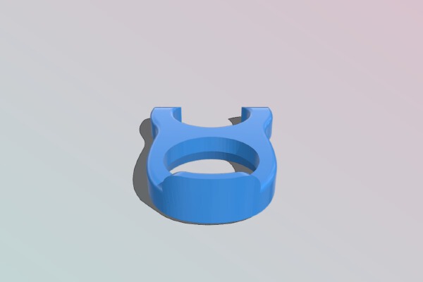 Adjustable Bowden clamp _ shim redone | 3d print model