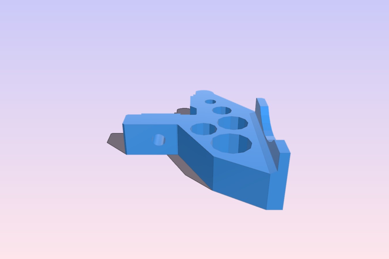 Fan duct holder K8200