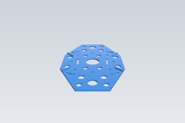 Quadcopter Frame 500 | 3d print model