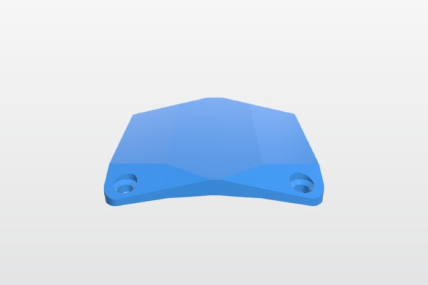GoPro Headmount for headgear | 3d print model