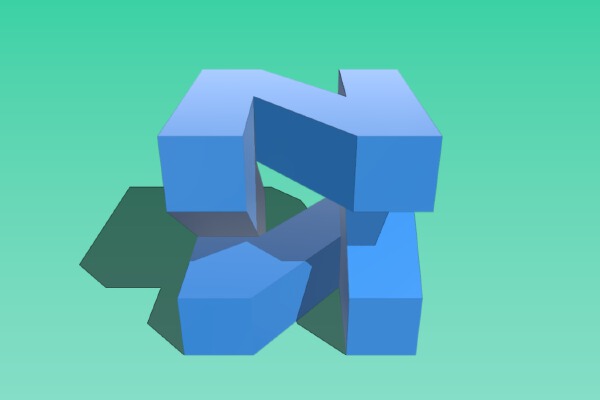 Nintendo 64 Logo | 3d print model
