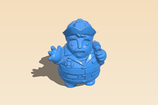 Jayden the Fireman | 3d print model