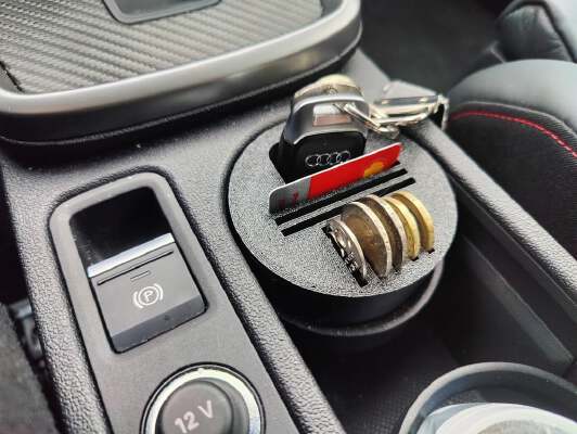 Audi A3 S3 RS3 8Y GY Key and Card Holder | 3d print model